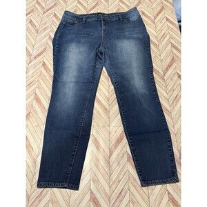 Refuge‎ Dark Wash Jeans 20 Women’s Straight Leg Denim